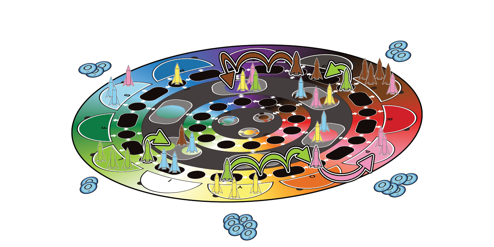 7 Little Rockets Gameplay