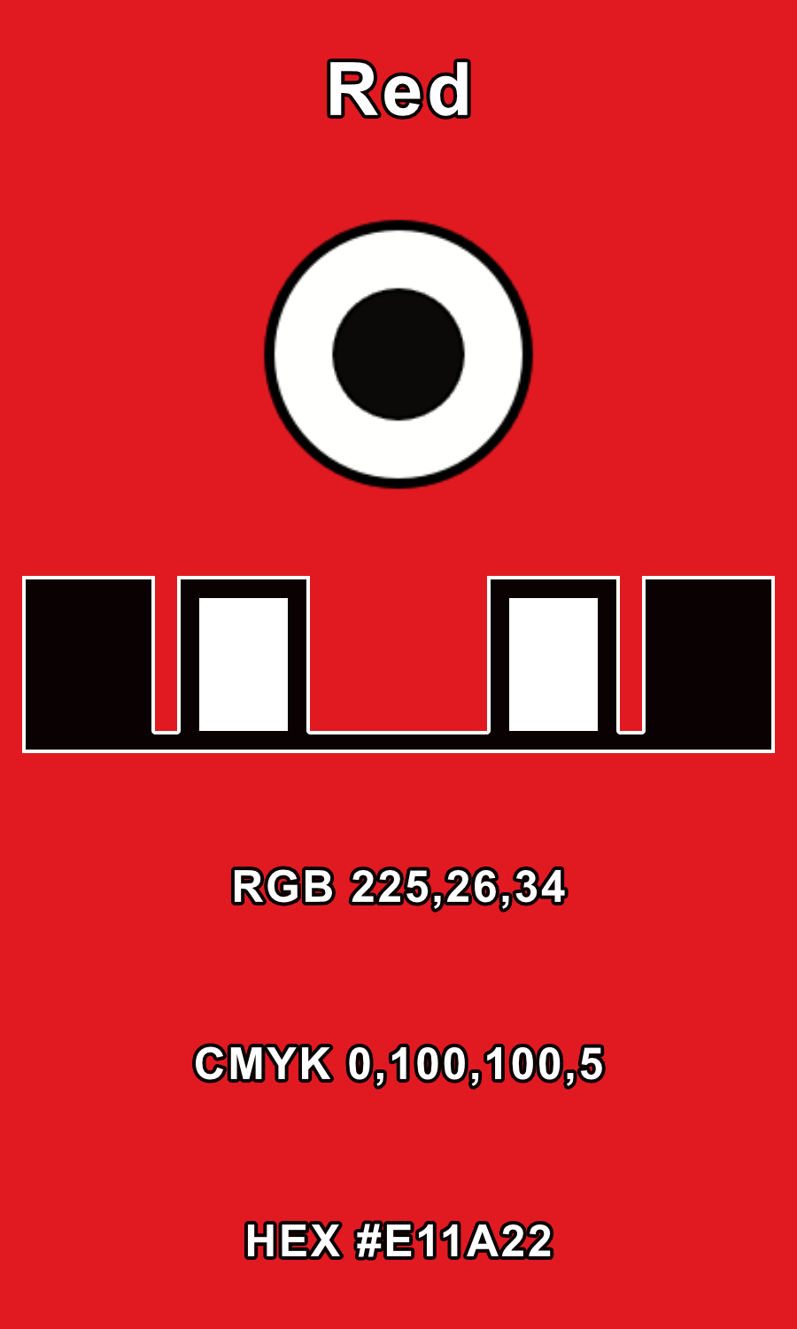 Color Red Designation Image